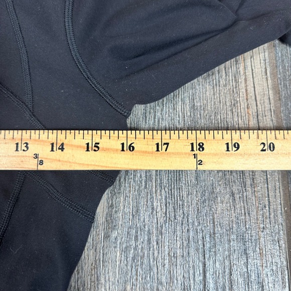Lululemon Black Define‎ Jacket Thumbholes Full Zip Athletic Fitted Size 6 - Picture 7 of 9